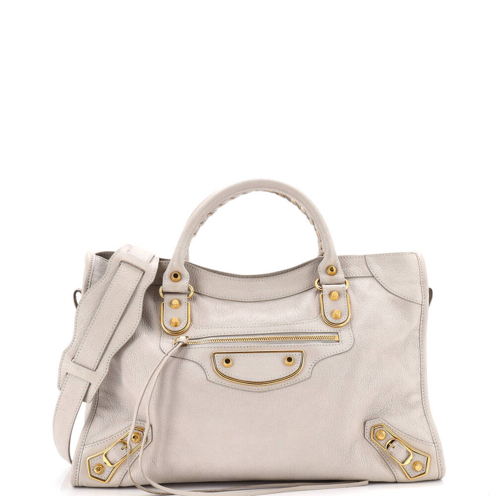 Balenciaga Medium City Classic Metallic Edge Bag
